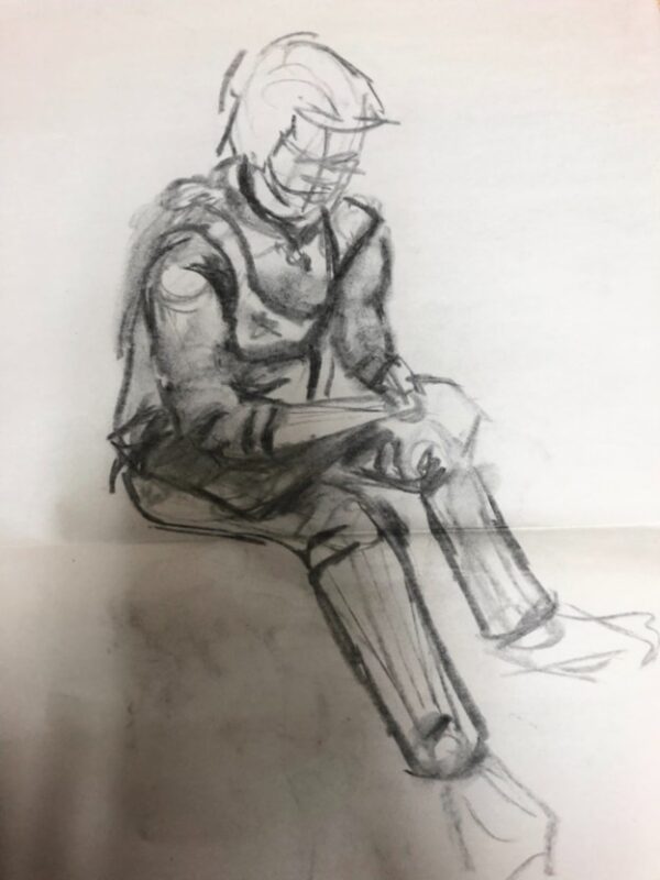 <h4>April 15, 22, 29, May 6, 13, 20, 2025</h4> (Ages 16+) <h1>Figure Drawing</h1>